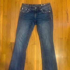 Miss Me boot cut jeans size 28